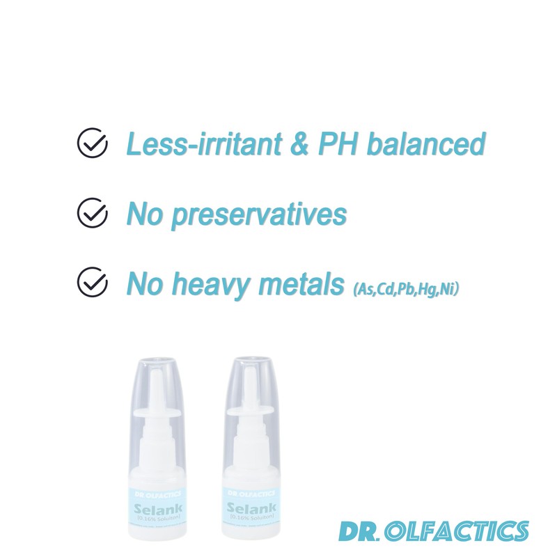 Selank diacetate 40mL Spray (20mL*2) 0.16% TP-7 High Purity >99.8%