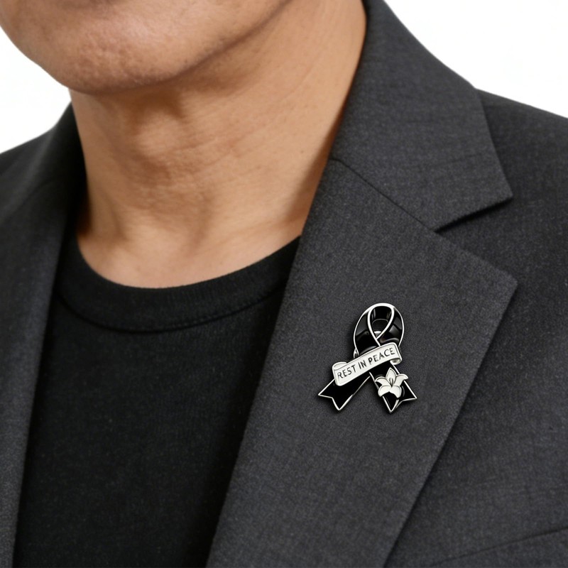 KWOYOS Rest in Peace Memorial Pins, Funeral Memorial Pin Bottons,
