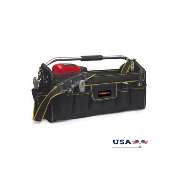 Unbranded Collapsible Tool Bag W/ Shoulder Strap Spacious Interior Power