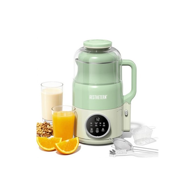 Nut Milk Maker Machine, Soy Milk & Oat Milk Maker