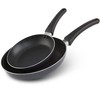 GoodCook Nonstick Aluminum Frying Pan Set, 8" and 10" Skillets,