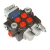 raseparter 3600 PSI, 11GPM Hydraulic Control Valve 2 Spool Adjustable