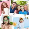 48 Packs Neon Party Sunglasses Bulk with UV 400 Protection