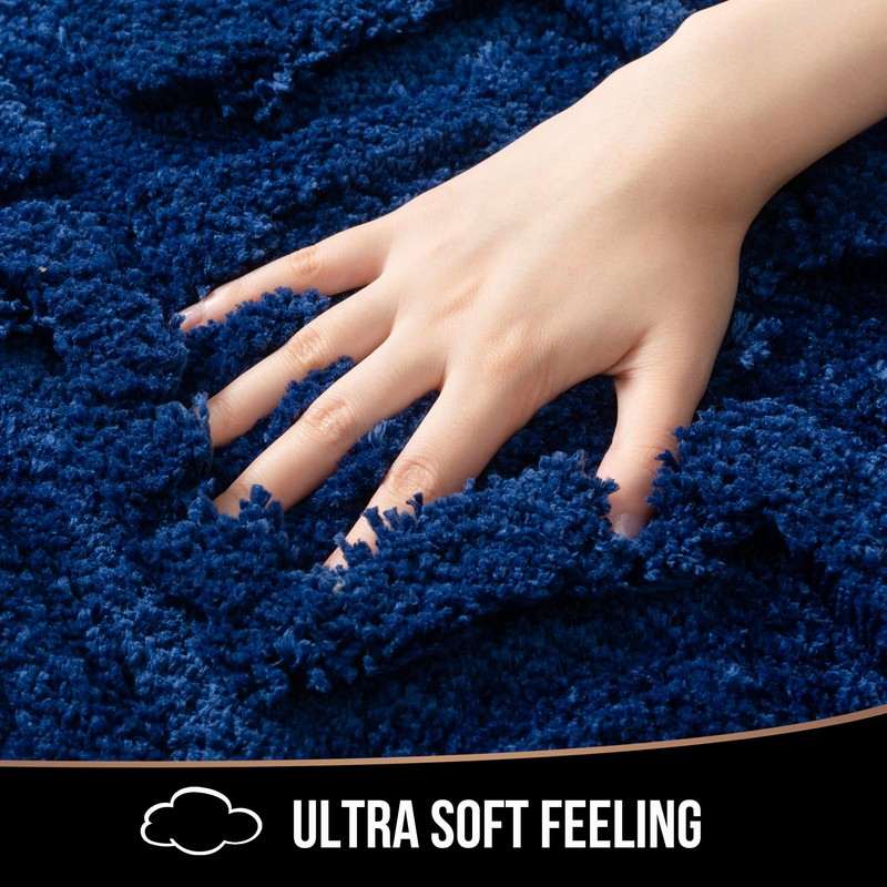 Leaintexbazh Bath Mat & Bathroom-Rugs 24x16, Ultra Soft Machine Washable