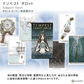 Tempest Tarot Deck Tarot Divination with Japanese Instruction Manual (English Language Not Guaranteed)