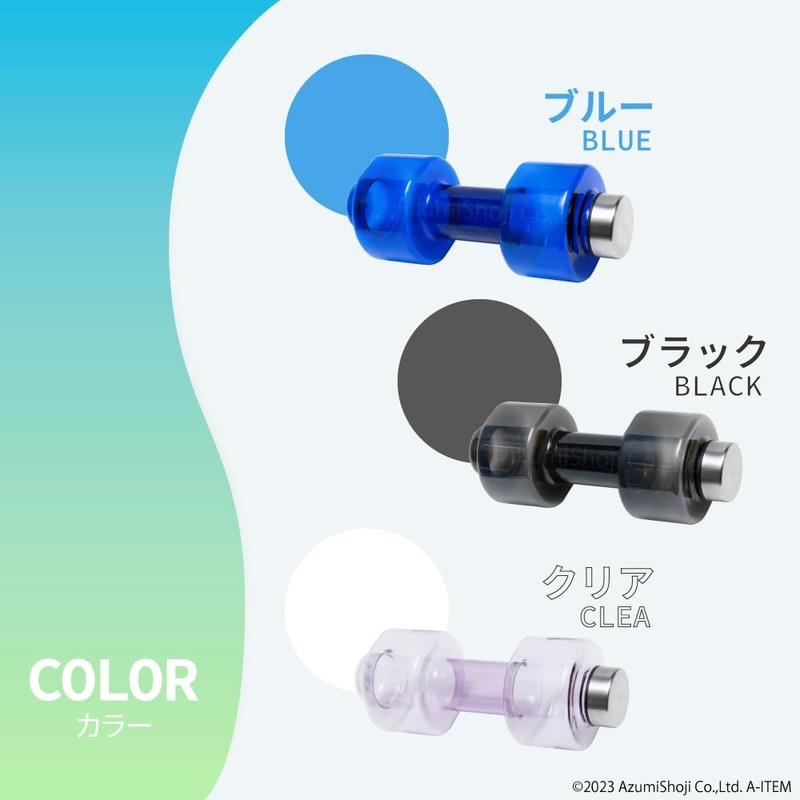Water Dumbbell Training Dumbbell Muscle Training Fitness Female Beginners (Blue)