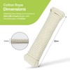 Natural Cotton Clothesline Pully Rope 30m/ 98 ft Washing Line