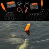 BTtime Float Stringer 5 Spring Hook Float Stainless Steel Carabiner