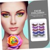 Baluue 20pairs Faux Eyelashes for Women Natural Look Decorative Lashes