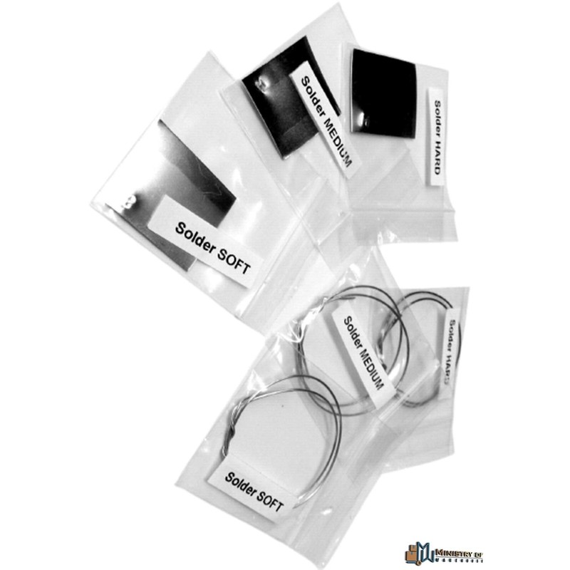 Jewelry Making Assortment Pack Wire & Sheets Soft Silver Solder