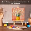 6PCS Mini Canvas, Canvas for Painting, Mini Easel, Suitable for