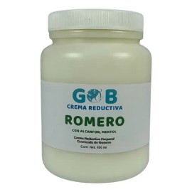 Crema Reductiva De Romero Ozonizada - Go3b - 450 G Neutra
