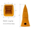 Heavy Duty Long Tip Excavator/Loader Bucket Tooth, Fits Cat J350