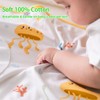 Nenolix 2-Pack Baby Swaddle Blankets - Soft 100% Cotton Newborn