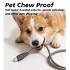 Grtoeud Pets Chew Proof Metal Braided USB-A to USB-C Cable