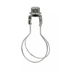 Lamp Shade Light Bulb Adapter Clip on with Finial Top,
