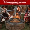 Fire Pit Spark Screen,22 Inch Fire Pit Screen Cover Outdoor