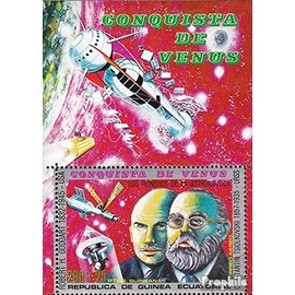 Prophila Collection Equatorial Guinea Block57 (Complete Edition) Stamped 1973 Exploration of Venus (Stamps for Collectors) Space