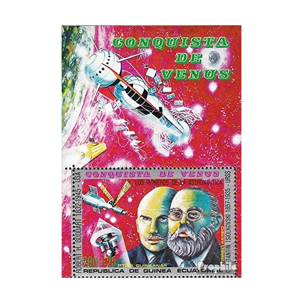 Prophila Collection Equatorial Guinea Block57 (Complete Edition) Stamped 1973 Exploration