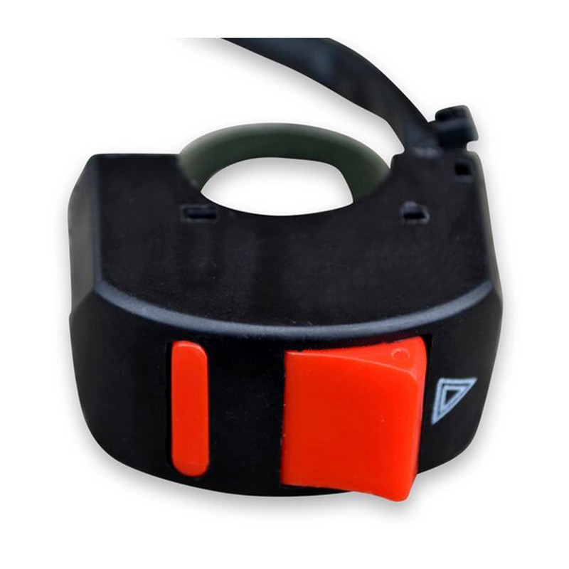 Motorbike Hazard Warning Light Switch - Universal Fit for 22mm