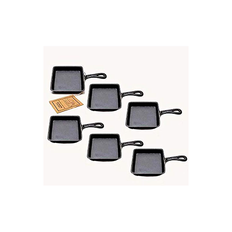 Old Mountain Square Single Serve Cast Iron Skillet - Preseasoned