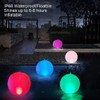 40cm Floating Pool Light LED Floating Light Oversized Inflatable Glowing