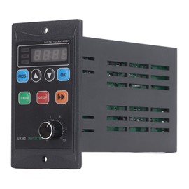 90W Mini Motor Inverter 1PH 176‑264V Input 3PH 0‑220V Output Motor Frequency Converter for Fans Water Pumps