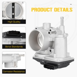 Electric Throttle Body Fit for Pontiac Vibe 1.8L 2009, Fit for Toyota Corolla 1.8L 2009-2011, for Matrix 1.8L 2009-2011, Replace for TB1140 SK977340 678017