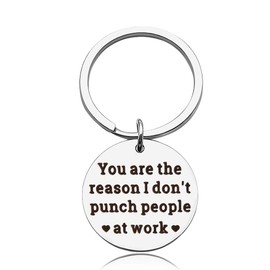 Coworker Christmas Xmas Gifts for Employee Birthday Gifts for Co worker Funny Keychain Gifts for Staff Retirement Gifts for Employee Going Away Gifts for Staffs Thank You Gifts for Coworkers