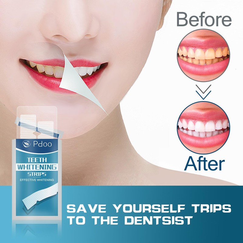 Teeth Whitening Strip 14 Treatments - Whitening Strips for Sensitive