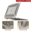 Punkcase for MacBook Pro 13" Case Hard Shell Cover |
