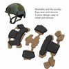 Helmet Dial Suspension System Chin Strap Helmet Padding Kit for