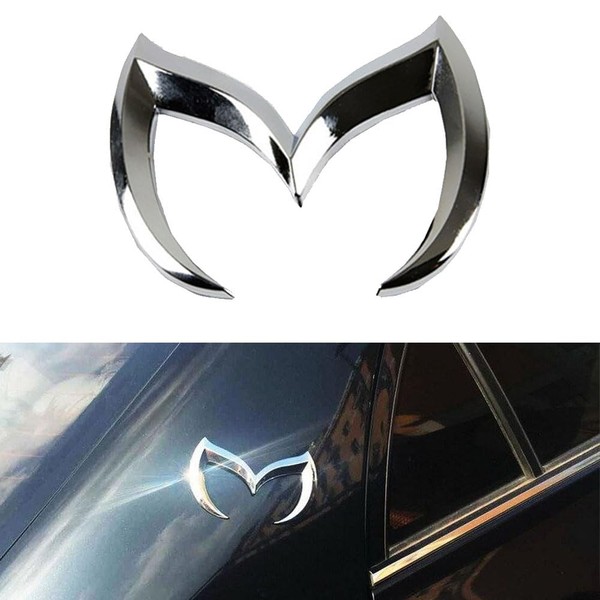 1 Pc Metal Evil 'M' Rear Trunk Badge Decal Emblem