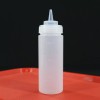 Hakka 6 Pack 12 oz Plastic Squeeze Bottles Condiment Sauce