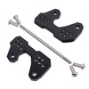 J'z court Yamaha Motorcycle Backstep Up 5 Position Plate Aluminum
