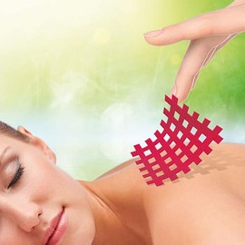 Lifemed - 17 Acupuncture Plasters Red 3 Sizes Harmonises Energy Flow Pack of 2