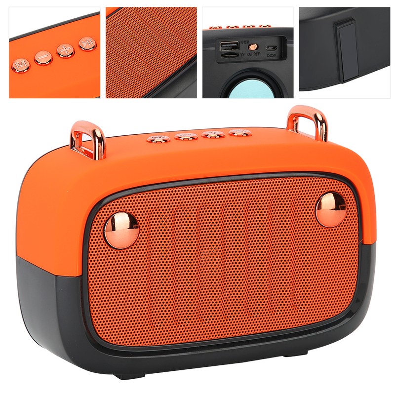 BS32D Wireless Bluetooth Speaker Bass Outdoor Plug Card Convenient Loudspeaker