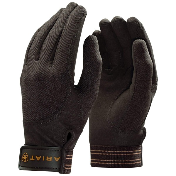 ARIAT Tek Grip Glove Bark - Easy Stretch - Unisex