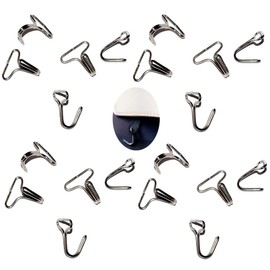 YehVeh 20 Pack Car Seat Cover Hook Metal Fixing Hanger Fastener Locking Clip for Car Seats Mat Pad Headrest Cover Installation Replacement Vehicle Auto