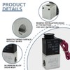 Innfeeltech 1 Pcs Electrical Pneumatic Solenoid Valve 2V025-06-DC24V 2 Way