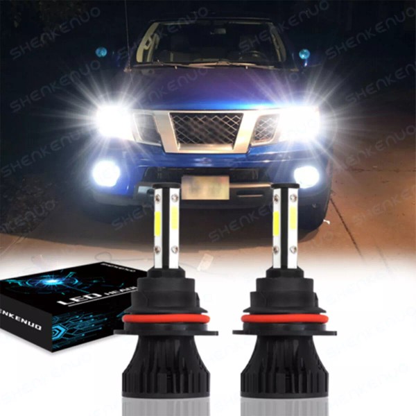 SHENKENUO 4-Side Faro Luces Fuertes Para Auto Coche Luz Carro