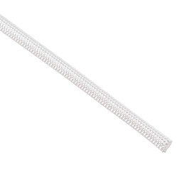 sourcing map Insulation Braid Sleeving, 9.8Ft-3mm High Temp Fiberglass Sleeve White