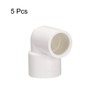 sourcing map PVC Pipe Fitting 90 Degree Elbow Schedule 40