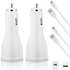 Turbo 15W [2Pack] Car Chargers Compatible with Alcatel Idol 5S