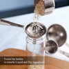 6 PCS Stainless Steel Funnels, Hip Flask Funnel Mini Kitchen