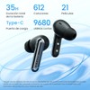 HAYLOU Mori Pro ANC Auriculares In-Ear Inalámbricos, Cancelación Activa de