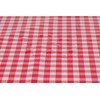 Oilcloth Tablecloth Washable Round 140 cm Red