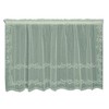 Heritage Lace, Flax Sheer Divine 60x36 Tier, 60 by 36-Inch