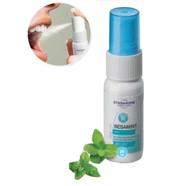 STANHOME Spray para mal Aliento menta - contra bacterias para aliento fresco de stanhome