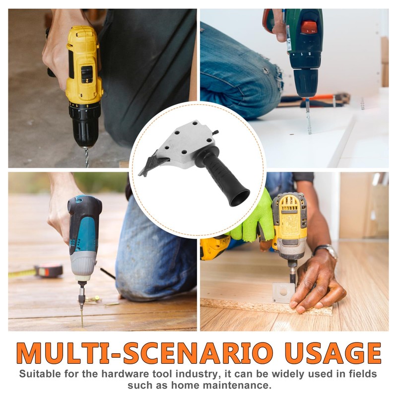 Tofficu Electric Drill Plate Cutter Attachment Durable Cutter for Drill